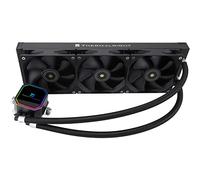 Thermalright Frozen Prism 360 Black Liquid CPU Water Cooler con ventola PWM da 120 mm, dissipatore di calore integrato per AMD/AM4/AM5, INTEL LGA1700/1150/1151/1200/20XX