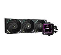 Thermalright Frozen Vision 360 Black AIO Water Cooler, liquido CPU Cooler, 3* PWM Ventole CPU Water Cooler, 2.8 pollici IPS schermo LCD, 2150RPM ad alta velocità, per AMD/AM4/AM5 & Intel
