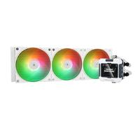 Thermalright Frozen Warframe 360 bianco ARGB CPU Water Cooler, 3 ventole PWM sistema di raffreddamento ad acqua, schermo LCD IPS con risoluzione 320 * 240, per AMD/AM4/AM5 & Intel LGA1700, computer