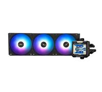 Thermalright FW 360 - Raffreddamento ad acqua ARGB con 3 ventole PWM, risoluzione IPS 320 x 240 schermo LCD, raffreddamento CPU liquido per raffreddamento AMD/Intel PC Aio: AM4/AM5/LGA1700/1851