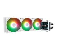 Thermalright FW 360 Ultra ARGB White - Refrigeratore ad acqua per CPU, 3 ventole PWM, raffreddamento ad acqua, schermo LCD IPS con risoluzione 480 x 480, per AM4/AM5 e Intel LGA1700/1851, display da