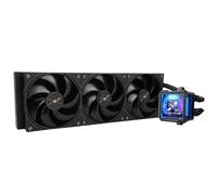 Thermalright FW PRO 360 Black per CPU AIO, schermo LCD IPS con risoluzione 320 x 320, per AM5&Intel 1700/1851, potente raffreddamento ad acqua con display