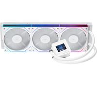 Thermalright FW360 SE ARGB V2 360mm AIO CPU Liquid Cooler, schermo LCD da 2", ventole Daisy-Chain 2000RPM, per AM4/AM5 e Intel LGA 1700/1851, bianco