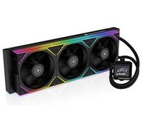 Thermalright FW360 SE ARGB V2 CPU AIO Raffreddatore liquido per desktop - Ventole di collegamento seriale 2000 rpm, display LCD da 2", per AM4/AM5 e Intel 1700/1851 (nero)