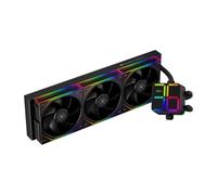 Thermalright Magic Qube 360 ARGB Black - Raffreddatore per CPU 360 Aio, tre ventole TL-M12Q PWM per AM4/AM5, Intel LGA1851/1700/1150/1151/150/1151/1200