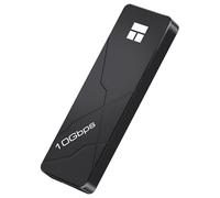 Thermalright NVMe SSD Enclosure, HR-EB110 AC Black, USB3.2 Gen2 10Gbps USB-C External SSD Case, CNC Aluminum Housing, Support 2230 2242 2260 2280, fino a 8TB