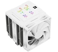 Thermalright Peerless Assassin 120 Digital White CPU Air Cooler, Digital Screen Top Cover,6 Heatpipes Computer CPU Cooler, per AM4/AM5, Intel LGA1700/1851/1150/1151/1200, PC Cooler-White