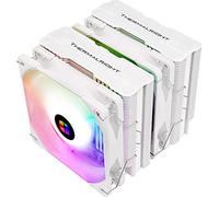Thermalright Peerless Assassin 120 White ARGB Raffreddatore d'aria per processore, 6 tubi di calore, due ventole TL-C12W-S-PWM da 120 mm, copertura dissipatore di calore in alluminio, AGHP per AMD AM4