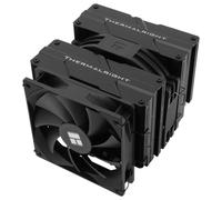Thermalright Peerless Assassin 140 Black - Refrigeratore d'aria per CPU, 6 tubi di calore, doppia ventola PWM e doppia torre, raffreddamento CPU alto 158 mm con copertura superiore, forAM4/AM5, Intel