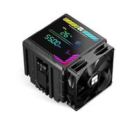 Thermalright Peerless Assassin 140 Digital Black - Refrigeratore CPU a doppia torre e doppia ventola, raffreddamento ad aria CPU, ARGB Digital Screen Top Cover, per AM4/AM5, Intel LGA1851/1700/115X