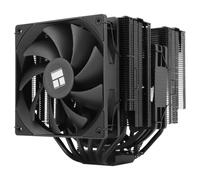 Thermalright Peerless Assassin 140 Raffreddatore CPU Black 6 Heatpipes AGHP, doppia ventola PMM a velocità 1500 giri/min, raffreddamento a doppia torre, per AM5/AM4 e Intel LGA1700/1851/1150/1151/1200