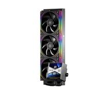 Thermalright Peerless Vision 360 ARGB Black Aio - Refrigeratore a liquido per CPU, schermo IPS da 3,95 pollici con risoluzione 480 x 480, ventola CPU Splicing wireless, per AM5/Intel LGA1851/1700