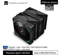 Thermalright Phantom Spirit 120 EVO CPU vento-raffreddatore Dissipatore di calore Supporta 1700/115X/AM5/AM4 7 Tubo di calore Doppia torre Radiatore