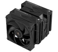 Thermalright Royal Pretor 130 Black - Raffreddatore CPU doppia torre, 6 dissipatori CPU Dual PWM, raffreddamento PC ad alte prestazioni, AM4/AM5