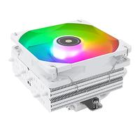 Thermalright SI-100 WHITE ARGB - Radiatore ad aria CPU, 6 x 6 mm, 120 mm, con cuscinetto S-FDB V2.0, tecnologia AGHP 3.0, per AMD AM4 AM5/Intel 1150/1151/1200/1700/2066