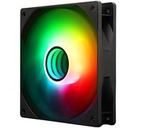 Thermalright TL-C12B-S V3 Ventola CPU da 120 mm ARGB, connettore PWM a 4 poli Ventola silenziosa per computer con cuscinetto S-FDB, ventola da scrivania con effetto luce a specchio ARGB (TL-C12B-S V3)