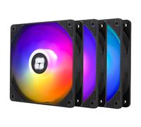 Thermalright TL-C12C-S X3 - Ventola per CPU ARGB da 120 mm, 4 pin PWM Silent Computer Ventola con cuscinetto S-FDB incluso, fino a 1500 RPM (3 pezzi)