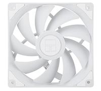 Thermalright TL-C12CW - Ventola per CPU da 120 mm, ventola di raffreddamento PWM a 4 pin, silenziosa, con cuscinetto S-FDB incluso, fino a 1550 giri/min (bianco)
