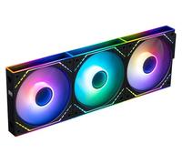 Thermalright TL-M12Q-S X3 Ventole PC 120mm, 2000RPM Alto Flusso d'Aria, ARGB Daisy-Chain, Illuminazione Infinity-Mirror, Pack da 3