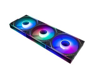 Thermalright TL-M12Q-S X3 Wireless Splicing Case Fan-120 mm Quiet, Infinity Mirror ARGB effetti di luce, nuovo modulo Power Chip semplifica il cablaggio, 3 confezioni di ventilatore per mattoncini
