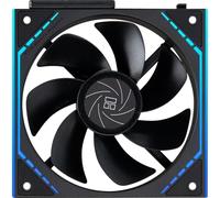Thermalright TL-M12QR - Ventole per case a lama inversa per PC, 120 mm, catena a margherita, 1500 giri/min, ARGB, illuminazione a doppio specchio infinito per costruire giochi (confezione singola)