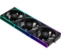 Thermalright TL-M12QR X3 Ventole per case a lama inversa per PC, 120 mm, catena a margherita, 1500 giri/min, ARGB, illuminazione a doppio specchio infinito per costruzione di giochi (confezione da 3)