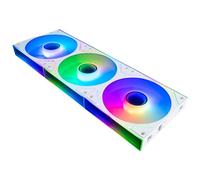 Thermalright TL-M12QRW-S X3 - Ventola silenziosa, 120 mm, funzione PWM, effetto luce Infinity Mirror ARGB, design inverso, modulo Power Chip semplifica il cablaggio, confezione da 3