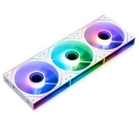 Thermalright TL-M12QRW-S X3 Ventole per case PC da 120 mm con lama inversa, flusso d'aria 1500 giri/min, catena a margherita ARGB, illuminazione a specchio infinito, confezione da 3