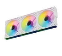 Thermalright TL-M12QW-S X3 Wireless Splicing Case Fan-120 mm Quiet, Infinity Mirror ARGB effetti di luce, nuovo modulo Power Chip semplifica il cablaggio, 3 confezioni di ventilatore per mattoncini