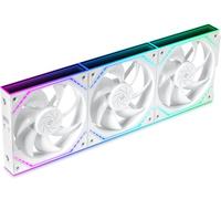 Thermalright TL-M12QW X3 Ventole di raffreddamento per case PC da 120 mm, a catena, 2000 giri/minuto, ARGB, doppia illuminazione a specchio infinito per configurazioni gaming (confezione da 3)