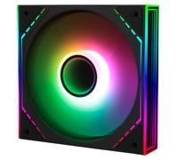 Thermalright TL-M12R-S - Ventola ARGB per CPU da 120 mm, ARGB, 4 pin, connettore PWM, silenziosa ventola per computer con cuscinetto S-FDB, ventola da scrivania con entrambi i lati ARGB effetto