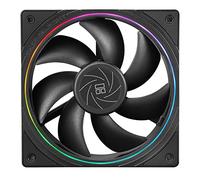 Thermalright TL-S12 - Ventola per CPU da 120 mm, connettore PWM a 4 pin, silenziosa ventola per computer con cuscinetto S-FDB incluso, fino a 1500 RPM di raffreddamento (nero)