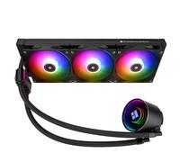 Thermalright-TR Frozen Notte 360 nero ARGB V2 - Radiatore CPU ad acqua, 3 ventole PWM con velocità di 2000 giri/min, Intel LGA 1851/115X/1200/2011, adatto per computer AM4/AM5, dissipatore liquido CPU