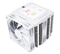 Thermalright TR Peerless Assassin 120 Digital White Raffreddatore digitale per CPU per AM4/AM5, Intel LGA1700/1851/115X/1200, colore: Nero