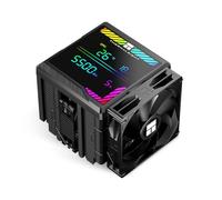 Thermalright TR Peerless Assassin 140 Digital Black Radiatore digitale per CPU Air con 6 tubi di calore,copertura magnetica per display a doppia torre e ventola,per AM4/AM5 e Intel lga1851/2011