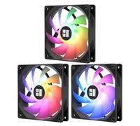 Thermalright Ventola di raffreddamento per CPU TL-C12C-S X3, 120 mm, ventola di raffreddamento ARGB, computer silenzioso PWM a 4 pin con cuscinetto S-FDB incluso, ventola di raffreddamento fino a 1550