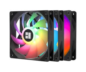 Thermalright Ventola per CPU TL-C12C-S X3 120 mm ARGB Case Cooler Ventola per computer silenziosa PWM a 4 pin con cuscinetto S-FDB incluso, ventola di raffreddamento fino a 1500 giri/min (3 quantità)