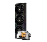 Thermalright Wonder Vision 360 UB ARGB Nero CPU AIO Cooler, radiatore 360 mm, schermo curvo 2K 60Hz con risoluzione 2400x1080, per AM4/AM5, Intel LGA1851/1700, pompa ad alte prestazioni con schermo 3D