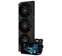Thermalright Wonder Vision 360 UB ARGB Nero CPU AIO Cooler, radiatore 360 mm, schermo curvo 2K 60Hz con risoluzione 2400x1080, per AM4/AM5, Intel LGA1851/1700, pompa ad alte prestazioni con schermo 3D