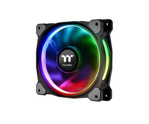 Thermaltake 076-PL12SW-A Ventola per case PC del sistema di raffreddamento del computer da 12 cm nero - Nouvo