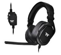 Thermaltake AURICULARES + MICRO ARGENT H5 GAMING NEGR 50MM/MICRO BIDIRECCIONAL DESMONTABLE/PLEGABLES GHT-THF-ANECBK-30