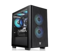 Thermaltake Case Torre Micro Versa H16 TG ARGB Nero con Illuminazione Multi