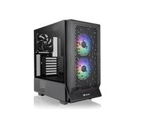 Thermaltake Ceres 330 TG ARGB | Mid Tower Chassis | Projet Stealth et BTF compatibles |Black