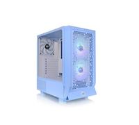 Case computer desktop ATX THERMALTAKE CERES 330 TG HYDRANGEA Azzurro
