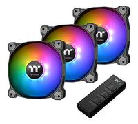 Thermaltake Pure 12 ARGB Case per computer Ventilatore 12 cm Nero 3 pz