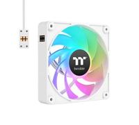 Thermaltake CT120 EX Reverse ARGB Sync PC Cooling Fan, 120mm, Bianco - Kit 3 Pezzi CL-F194-PL12SW-A