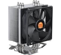 Thermaltake Contac Dispositivo di Raffreddamento con Alette in Alluminio da 0.4 mm di Spessore e 3 Heatpipe, Nero