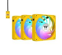 Thermaltake CT120 EX ARGB Sync PC Ventola di raffreddamento per PC, PWM 500~2000 RPM, sincronizzazione scheda madre 5V, 16,8 milioni di colori 9 LED, connettori MagForce 2.0, cuscinetto idraulico