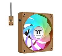 Thermaltake CT120 EX Reverse ARGB Sync PC Case per computer Ventilatore 12 cm Marrone, Sabbia 3 pz