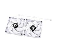 Thermaltake Ventola PC CT120 12 cm Bianco Confezione da 2
